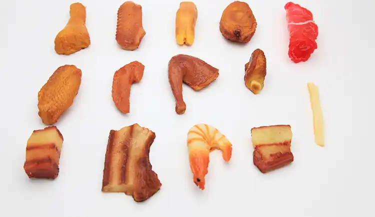 Simulated Plastic Model Of Food Meat 