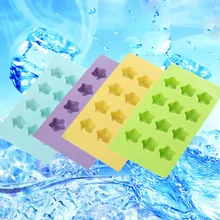 Антипригарный кубик льда, желе для шоколада, сладкие конфеты, производитель звезд, пресс-формы форма для льда аппарат-изготовитель кубиков льда Форма кухонные инструменты#007