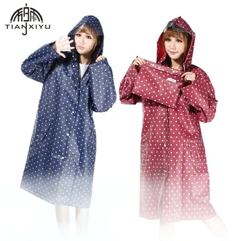 

Translucent Hooded Button Raincoat Woment Rain Cover Impermeable Men Rainwear Waterproof Suit For Riding Rain Ponchos and Capes