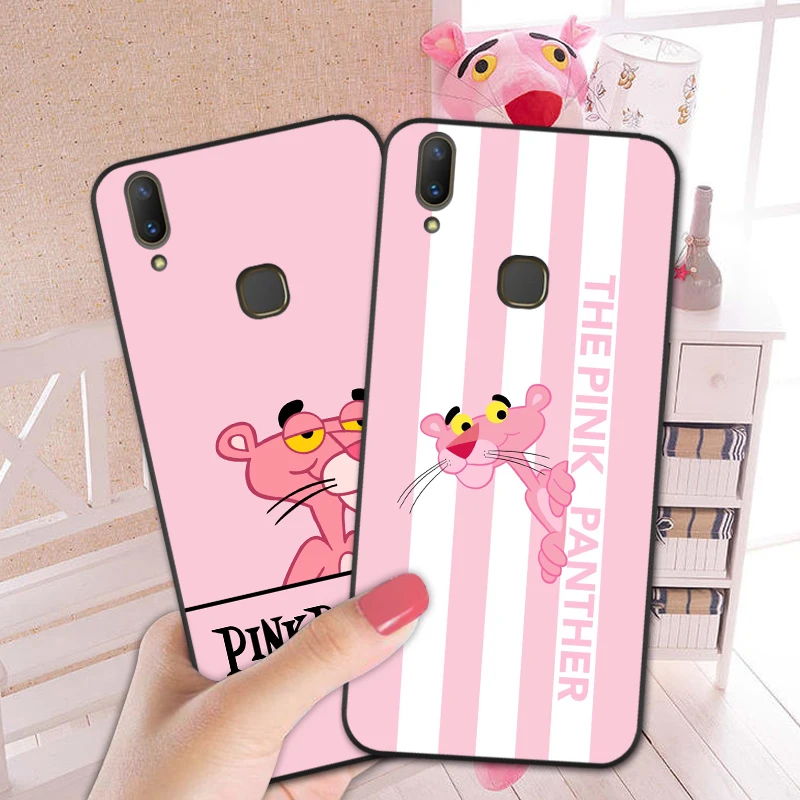 Pink Leopard Cases For Vivo V5 Lite Y66 Y67 Luxury Fashion Phone