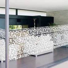 Оконные стеклянные пленки матовые полупрозрачные белые листья самоклеющиеся оконные пленки для Shopwindow домашний декор Ванная комната Кухня