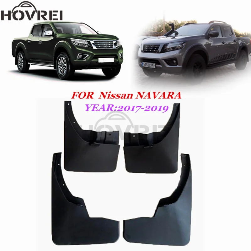 

car Mud Flaps for nissan Navara np300 D23 pick-up 4WD 2017 2018 2019 SPLASH GUARD MUDGUARDS FRONT REAR FENDER ACCESSORIES