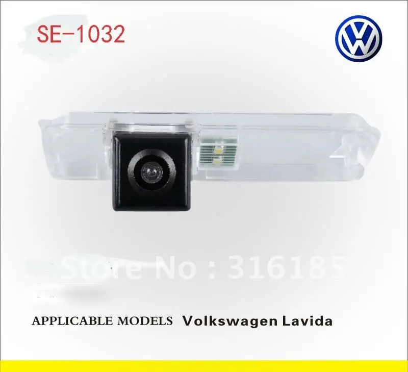 Free Shipping For Volkswagen Lavida New Special 170degree CCD Car Reverse Camera rear view camera for |