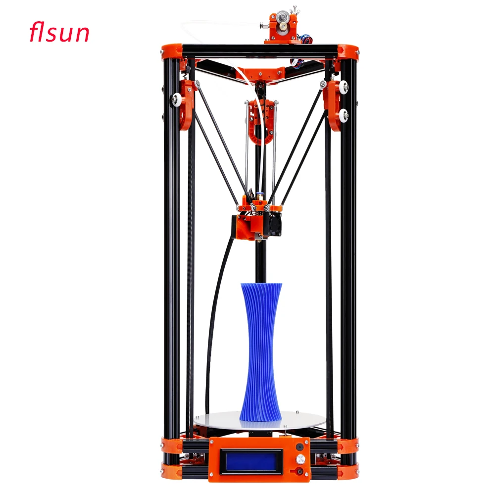 Heated bed 3d Printer Kits Delta 3d printer With Switch Power