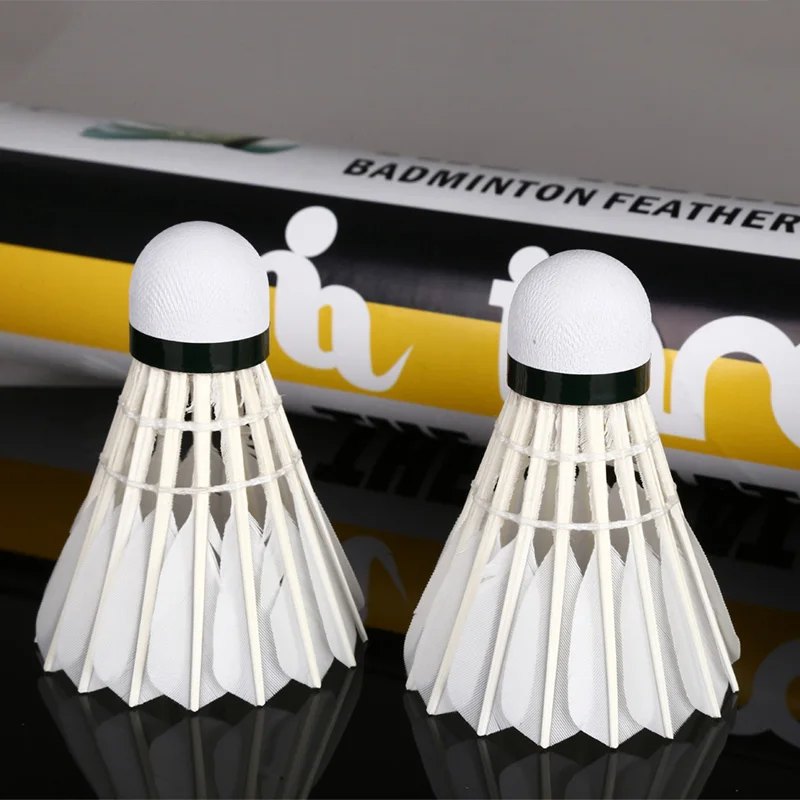 IANONI bádminton bola A80 nuevo 12 Unidades ganso Natural 1 capacitación bola alta calidad velocidad 77 caliente volantes paquete IANONI bádminton bola A80 nuevo 12 Unidades ganso Natural 1 capacitación bola alta calidad velocidad 77 caliente volantes paquete