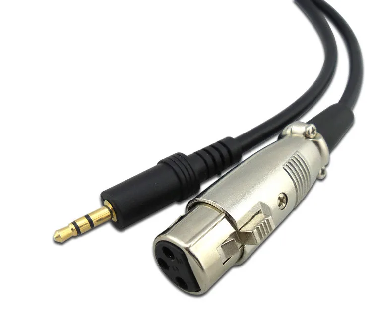 3.5 to mother XLR line Computer lines to connect the microphone