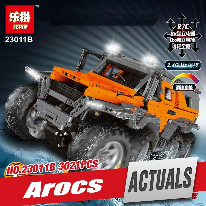 

LEPIN 23011B Technic Series Off-road vehicle Model Educational Building Kits Block Bricks Compatible legoing 5360 Toys