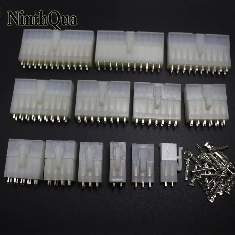 

5557 5569 2P 3P 4P 6P 8P 10P 12P 14P 16P 18P 20P 22P 24P Straight Pin Wire Terminal Electrical Connector 4.2mm Plug jack