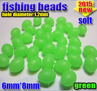 

2016new fishing soft beads glow beads size:6mm*8mm 7mm*10mm 8mm*12mm total quantity:300pcs/lot three type choice!