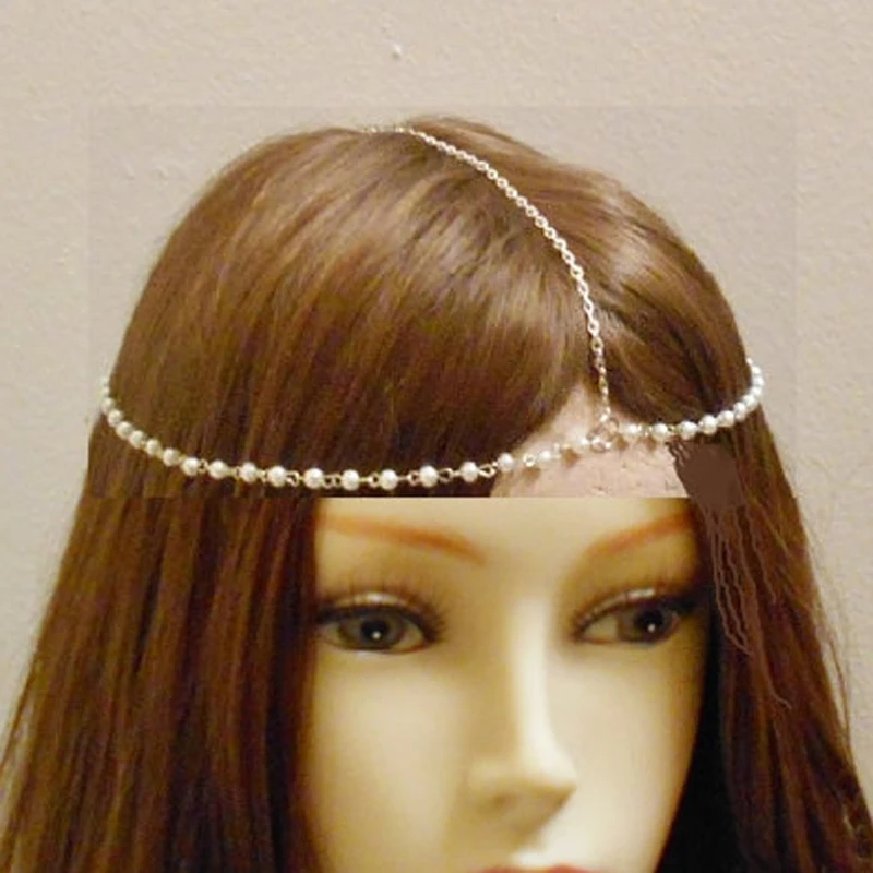 2019 Bride Hair wedding decoration Women Tassel Headbands Fashion Indian Head Piece Wedding Head