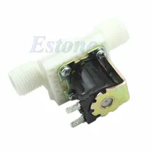 AC220V Электрический Соленоидный клапан Магнитный N/C воды воздуха впускной переключатель потока N/C 1/2"