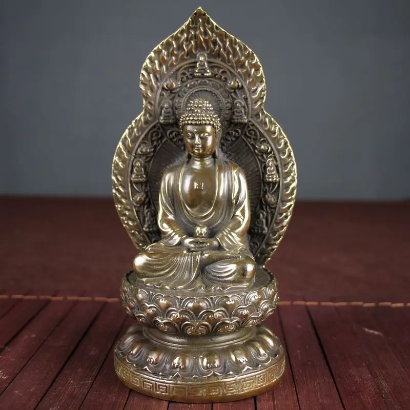 

Collection copper Buddha ornaments,louts Buddha statue / sculpture,Hand carving crafts,best adornment & collection,free shipping