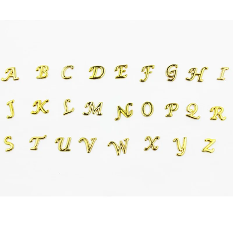 26 шт. плавающие оригинальные буквы амулеты Ассорти Алфавит A-Z амулеты подходят для плавающей жизни медальон памяти Прямая поставка