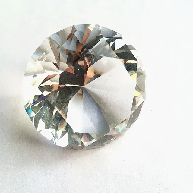 Free shipping , Customize Beautiful 60mm Crystal round diamond