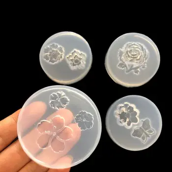 

Flower Blossom Pendant Epoxy Resin Casting Mold Silicone Mold Jewelry Making