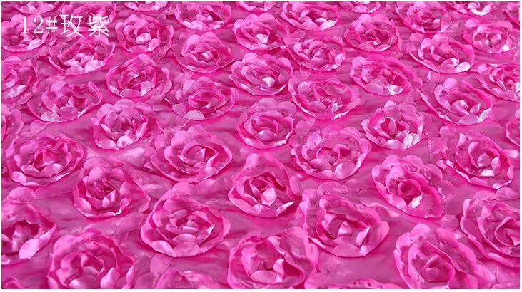 Трехмерный 3d цветок розы свадебный ковер ткань скатерть ткань вырез формальное платье свадебное платье ткань