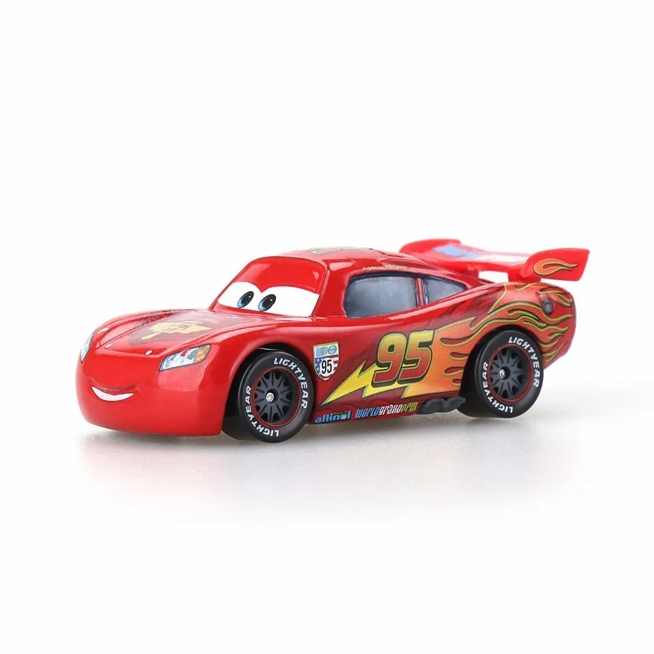 Disney Pixar Cars 2 34 Style Lightning Mcqueen Mater 1:55 Diecast Metal Alloy Model Car Birthday Gift Toys For Children Boys - Цвет: 13