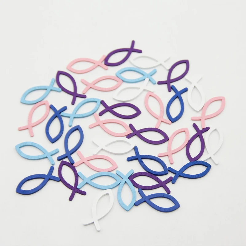 

50Pcs Ocean Series Wooden Buttons Mixed Fish Boat Anchor Buttons Scrapbooking DIY Crafts Sewing Handmade Fabric Accessories
