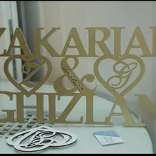 Пользовательские свадьбы инициалы знаки, Свадебный декор, персонализированные признаки стол