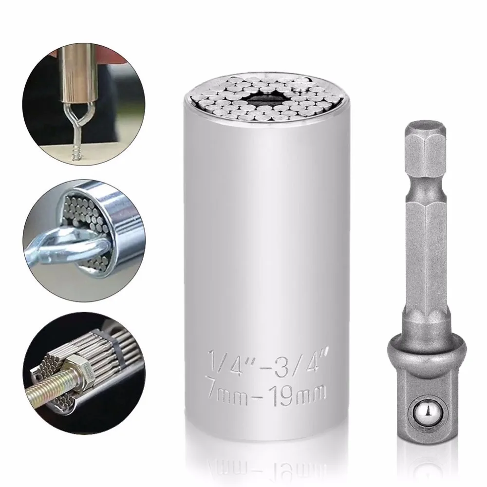 универсальная торцевая головка. универсальные торцевые. универсальная головка gator grip. универсальная головка 11-32мм dexter. головка универсальная, многоразмерная, 7-20мм.