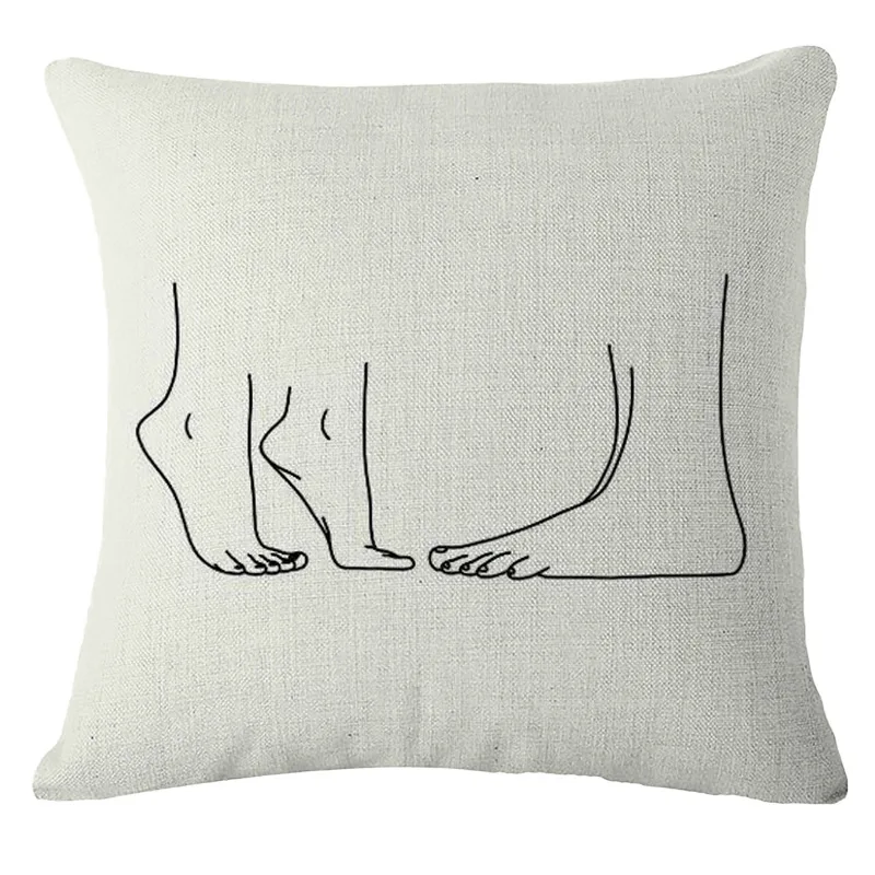 Free Shipping Custom Modern Minimalist Couple Seri...