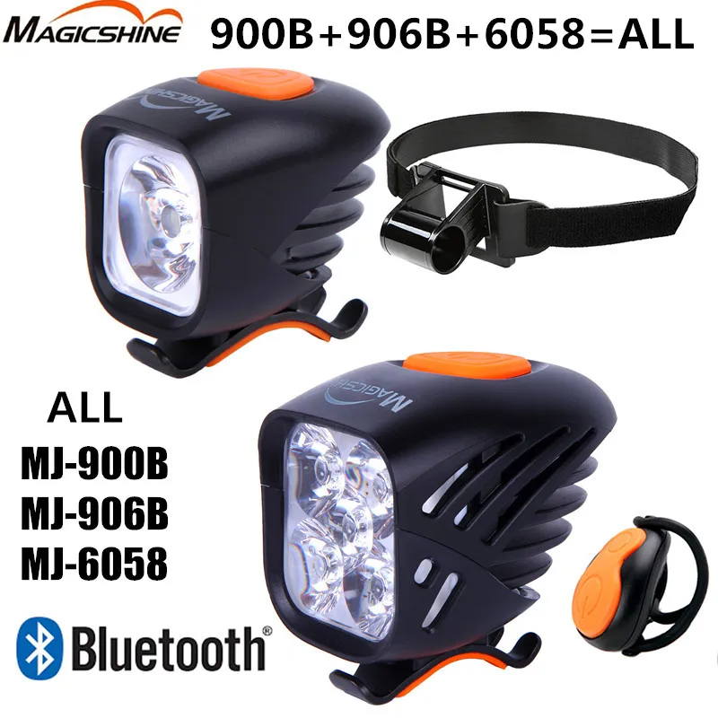 

Magicshine MJ-900B MJ906B MJ-6058 Bluetooth Programable Bicycle Light Intelligent Bluetooth High Bright Mountain Bike Lighting