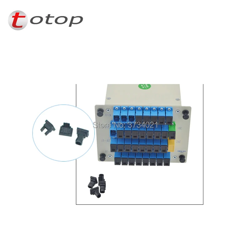 Бесплатная доставка 1x32 Сплиттер оптический, PLC Splitter SC/UPC 1x32 LGX поле кассета карты Сплиттер Модуль PLC