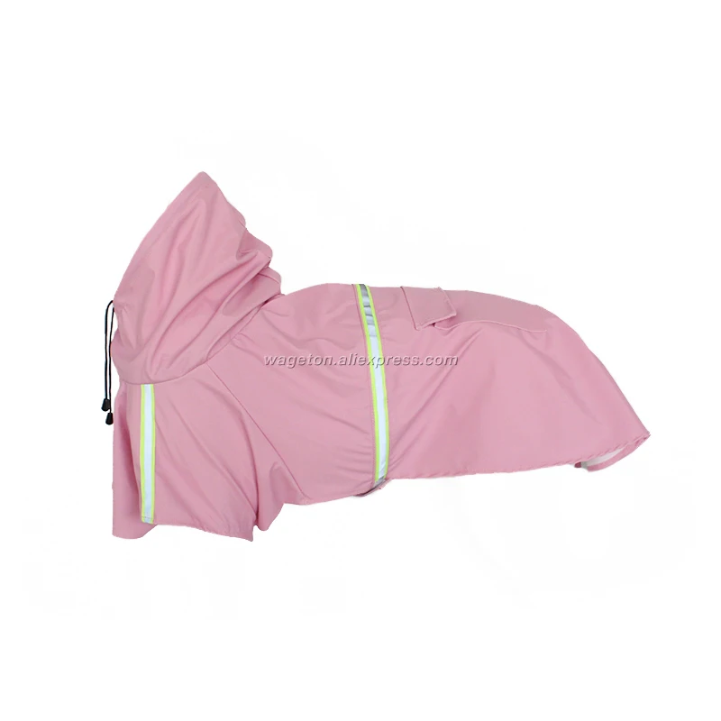 dog raincoat pink 