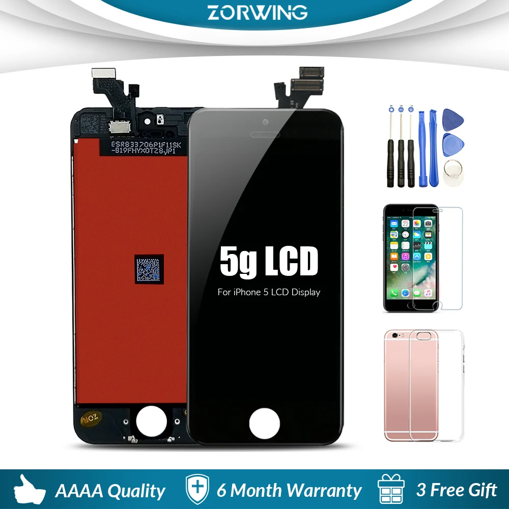 Grade AAAA Screen For iPhone 5 LCD Display Screen With Digitizer