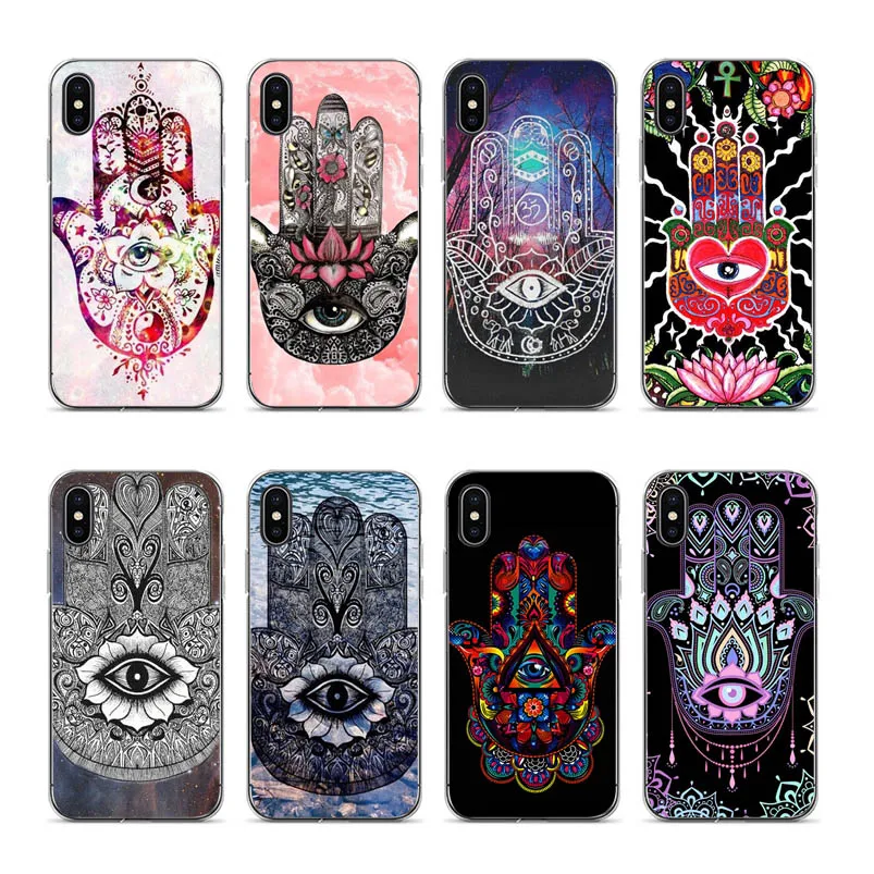 

IMIDO Art hands Printed Scenery Phone Soft Silicone Back Cover Case For iPhone X XS max XR 6 6plus 7 7plus 8 8plus 5S SE capa