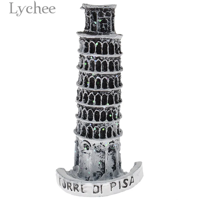 Lychee Life Leaning Tower Of Pisa Resin Fridge Magnet Creative Refrigerator Magnetic Stickers Travel Souvenirs Home Decoration | Дом и сад