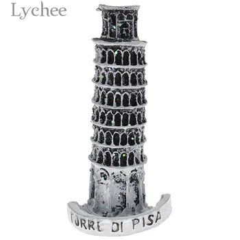 

Lychee Life Leaning Tower Of Pisa Resin Fridge Magnet Creative Refrigerator Magnetic Stickers Travel Souvenirs Home Decoration