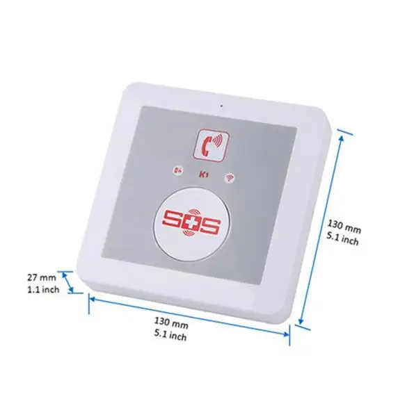 Экстренный телефон SOS пожилых людей, кнопка SOS ретро мобильный телефон K1 для ухода за старшим