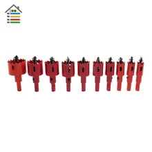 1PC 16 18 20 22 25 28 30 32 35 40mm BI Metal M42 HSS Hole Saw Cutter Drill Bit for PVC Plastic Aluminum Iron Metal Steel Wood