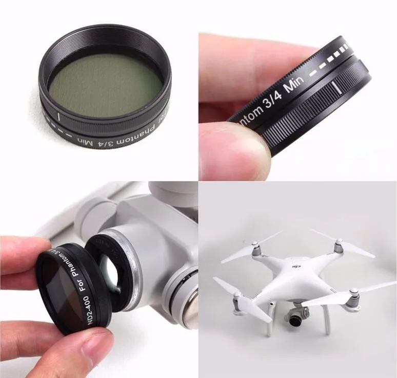 DJI Phantom 4 Filter Phantom 3 Filter Waterproof Coating ND Light Can Be Reduced And Ajusted CPL Polarizing Filter UV Threaded