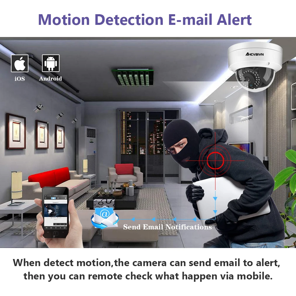 AHCVBIVN CCTV Камера в Survrillance Системы NVR 8CH Full HD 5MP до 16*5 Мп IP Камера POE 48V 802.3af/Oudoor набор