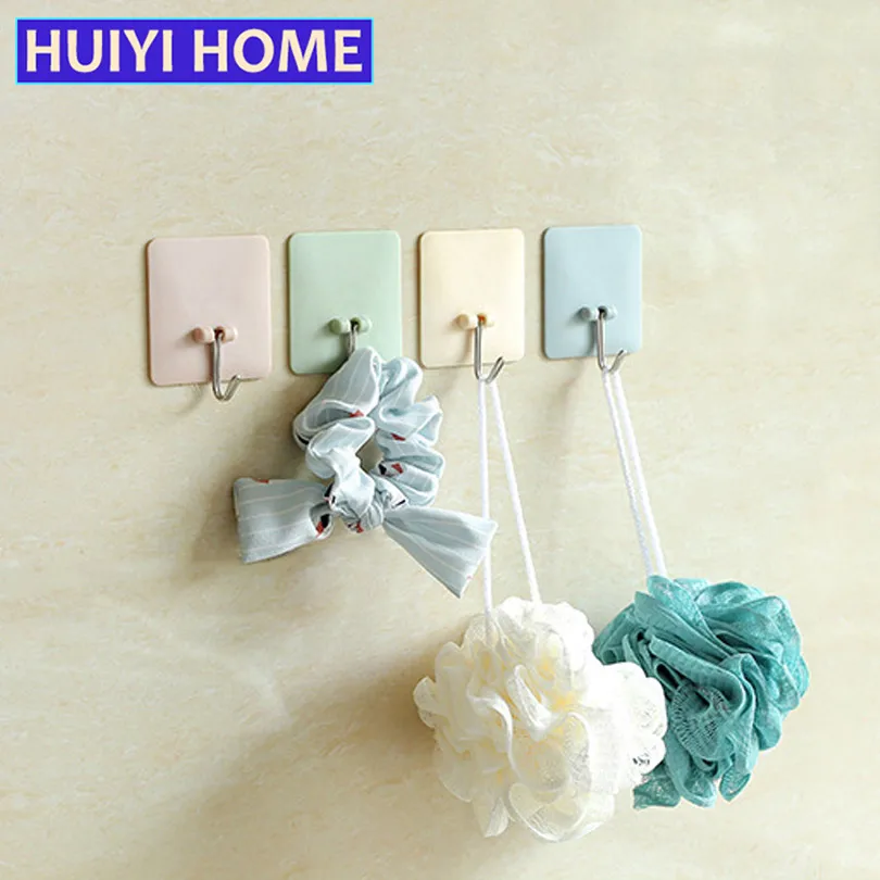 Kitchen Hooks 4pcs/lot Multipurpose Hooks Behind The Door For Bathroom Storage EZA003in Hooks
