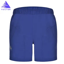 VECTOR Quick Dry Running Shorts Breathable Gym Sports Shorts Polyester for Outdoor Double Lining Man Woman Fitness Shorts