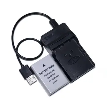EN-EL14a EN-EL14 Battery + USB Charger for Nikon Df D3100 D3200 D3300 D3400 D5100 D5200 D5300 D5400 D5500 D5600 DSLR Camera
EN-EL14a EN-EL14 Battery + USB Charger for Nikon Df D3100 D3200 D3300 D3400 D5100 D5200 D5300 D5400 D5500 D5600 DSLR Camera