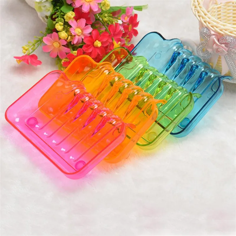 

2018 Kitchen Tools Bathroom Shower Soap Box Dish Storage Plate Tray Holder Case Suction Soap Hanging Storage Bathroom Gadgets K4