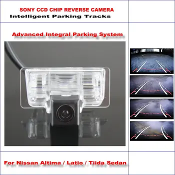 

Intelligent Parking Tracks Car Rear Camera For Nissan Altima / Latio / Maxima Backup Reverse / NTSC RCA AUX HD SONY 580 TV Lines