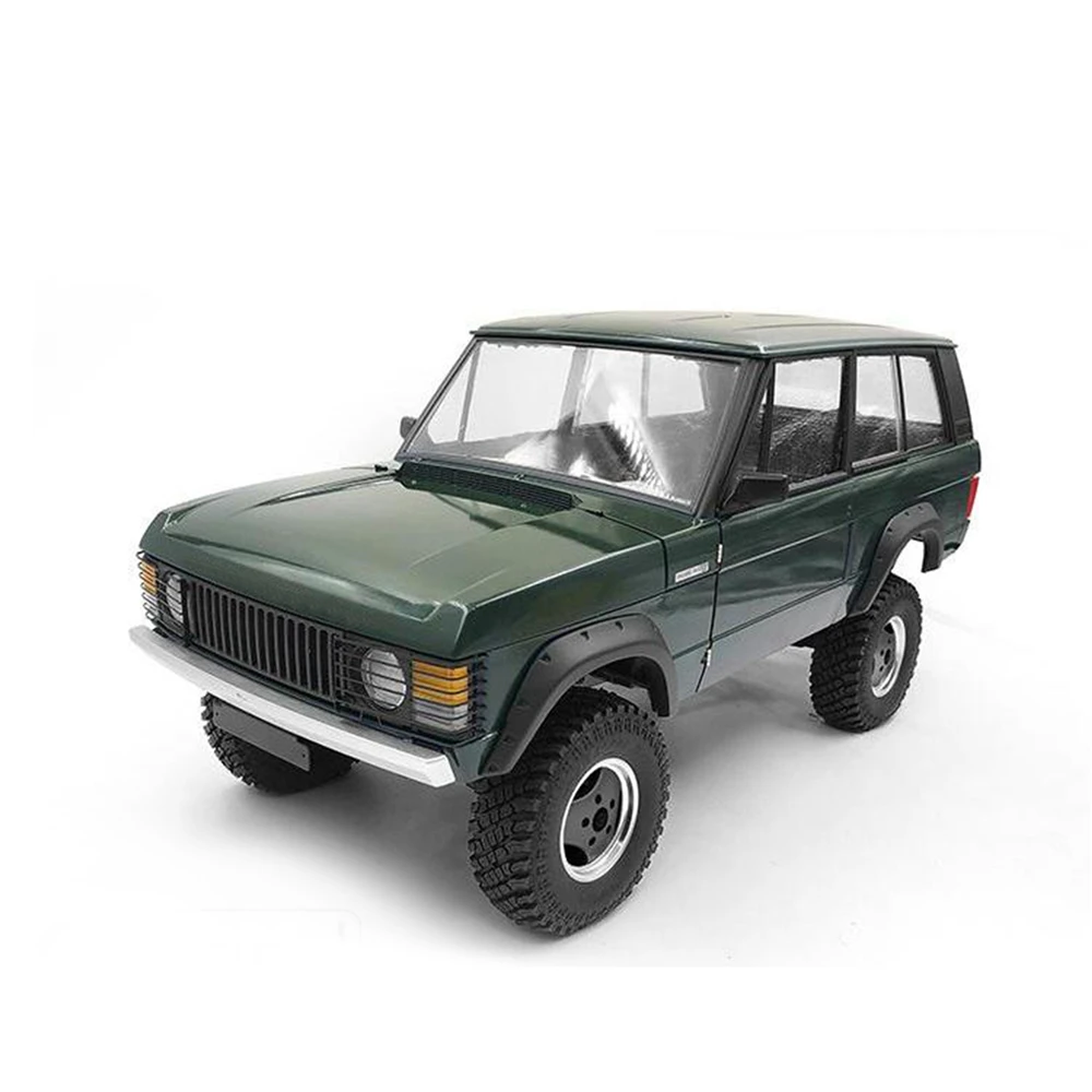 Металлический передний фонарь для 1/10 Range Rover Classic Body RC Car DIY из нержавеющей стали, металлический передний светильник, декоративные детали