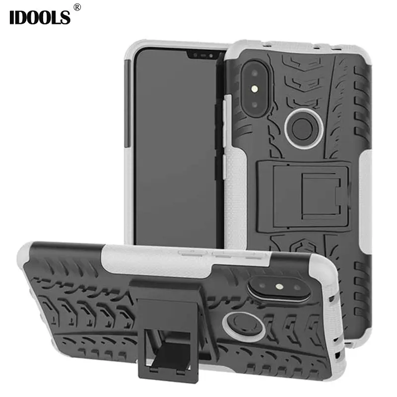 

IDOOLS Case for Xiaomi redmi Note 6 Pro Note 4X 5 Plus Note 5A S2 6A 6 Plastic 2 in 1 Phone Bags for Xiaomi mi 5X A1 6X A2 Mix