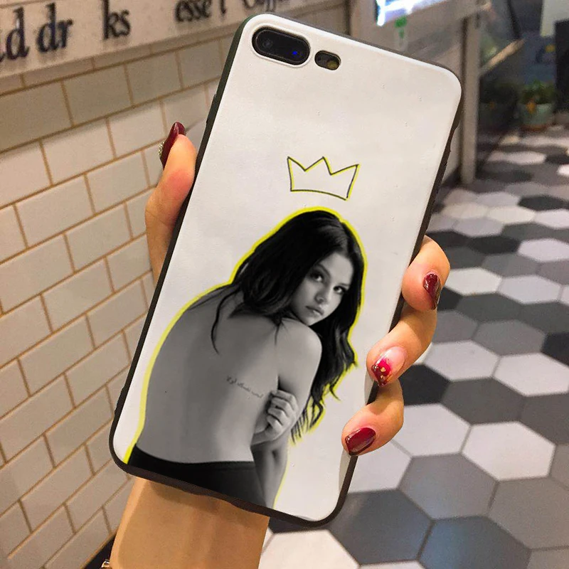 Для coque iphone 8 plus Selena Gomez Sel персонализированный Чехол для телефона iphone 8 8 plus 7 7plus 6s 6s Plus 6 6plus 5s