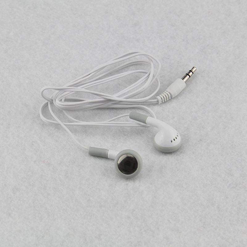 5000pcs/lot white in-ear Earphone Earbuds earset 3.5mm For iphone Cell phone Samsung Mp3 Mp4 factory wholesale disposable cheap