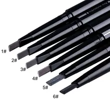 2 в 1 бровей натуральный карандаш порошок макияж набор Водонепроницаемый не головокружение косметика для бровей ручка инструмент для макияжа Изготовитель: nanda