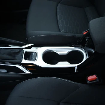 

Interior Front Center Water Cup Holder Panel Cover Trim ABS Matte 1pcs For Toyota Corolla E210 Hatchback 2019