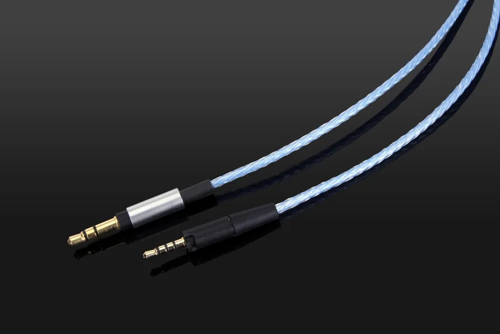 New Silver Plated Audio Cable For Sennheiser HD 4 30i HD 4 30G 4 40BT 4 50BTNC HD 400S HD 450BT HD 458BT Headphones 3 colors