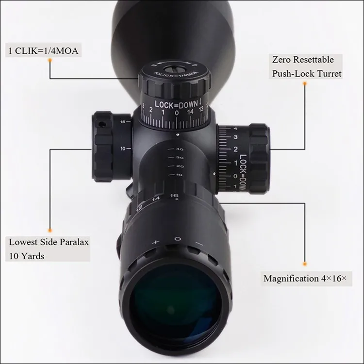 Discovery FFP VT-3 4-16x50 SF Mil-Dot