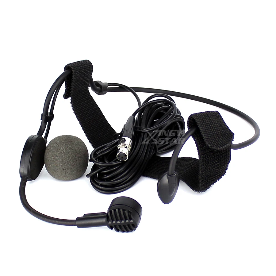 WH20TQG мини XLR 4 Pin TA4F Вокальный динамический головной микрофон гарнитуры для SHURE беспроводной системы бодипак передатчик KCX1 QLXD1